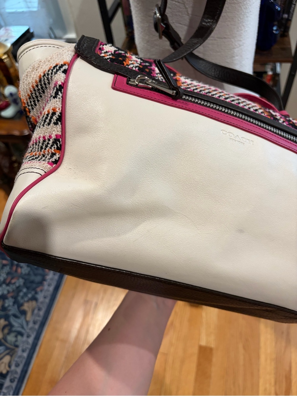 Coach Legacy Tweed Crossbody Bag - 21142 - Picture 12 of 15
